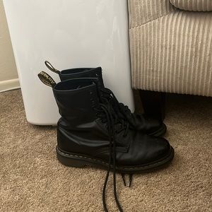 black doc martens, size 7!